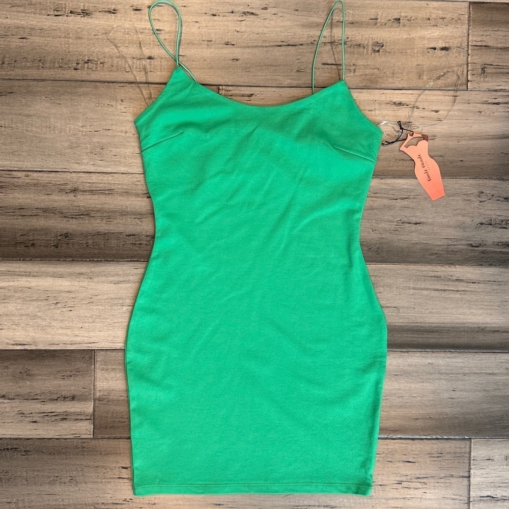 Haute Monde Vibrant Green dress